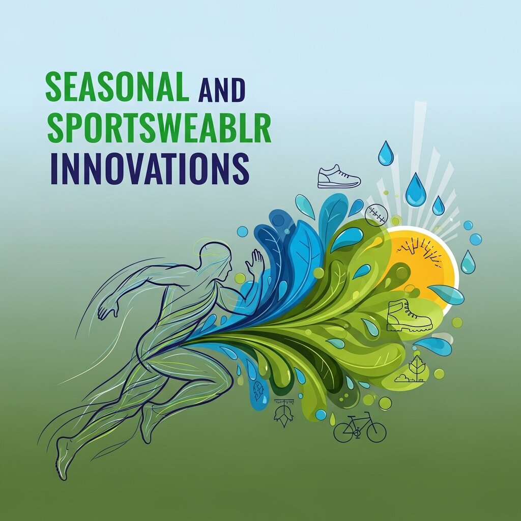 Seasonal and Sustainable Sportswear Innovations