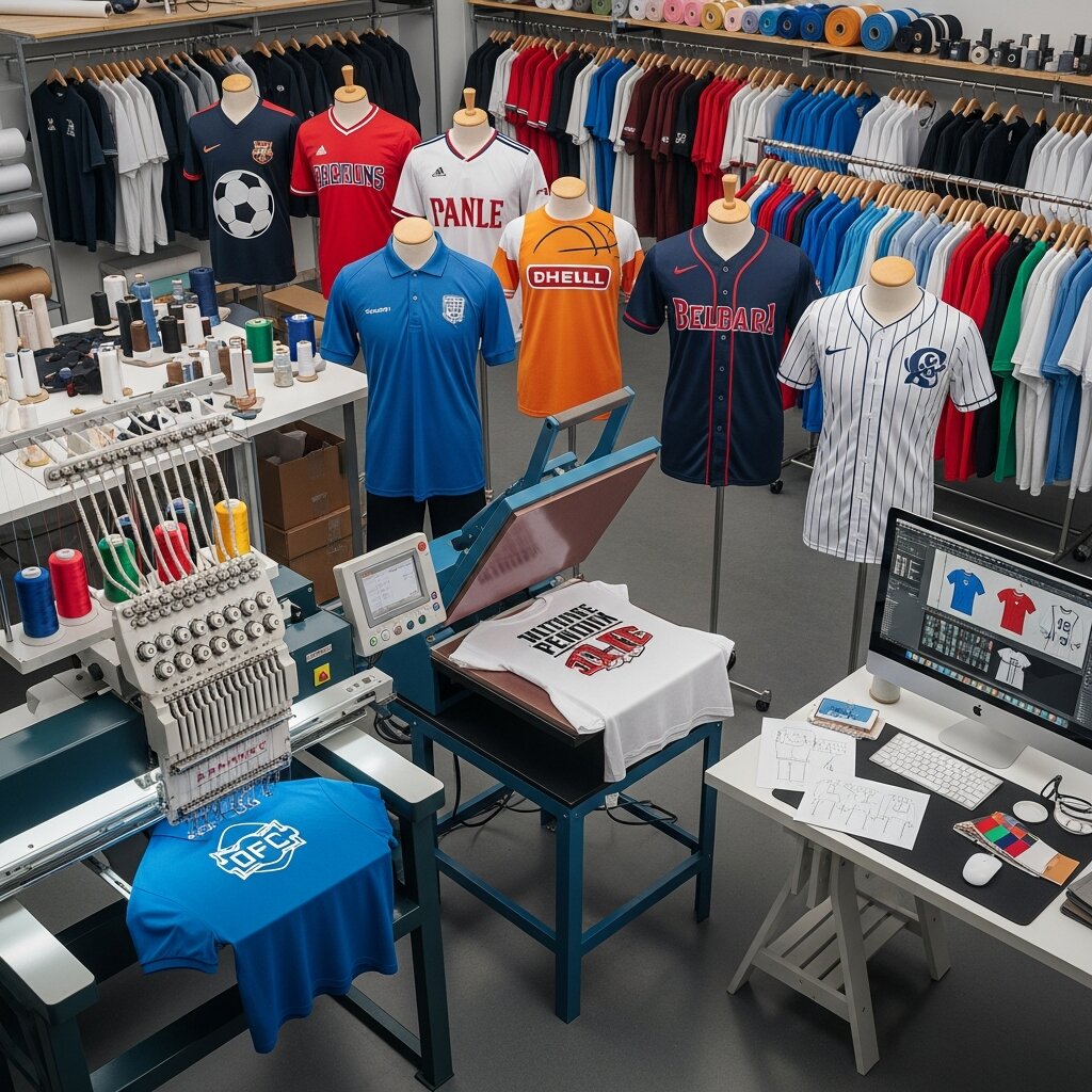 Customization and Team Apparel Options