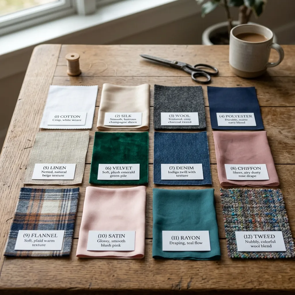 Fabric Comparison Table What to Wear and What to Avoid