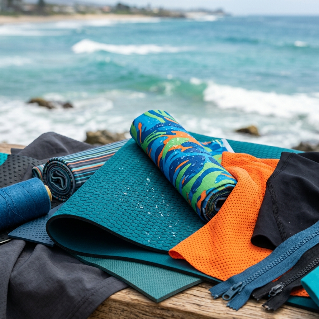 Essential Materials Used in Modern Water Sportswear